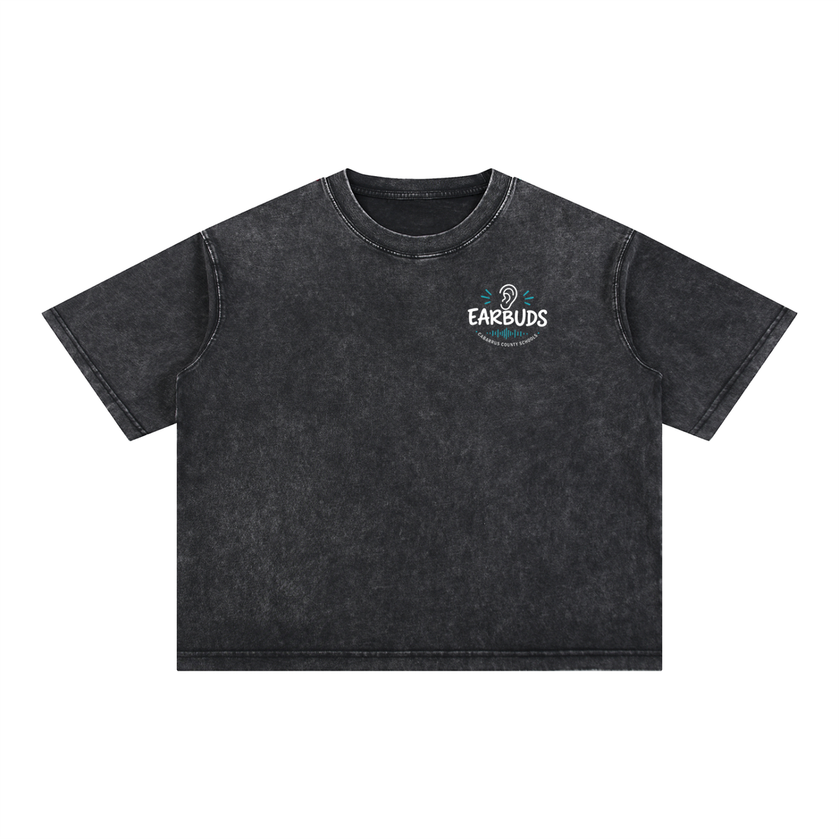 Mineral Wash Boxy Cotton T-Shirt
